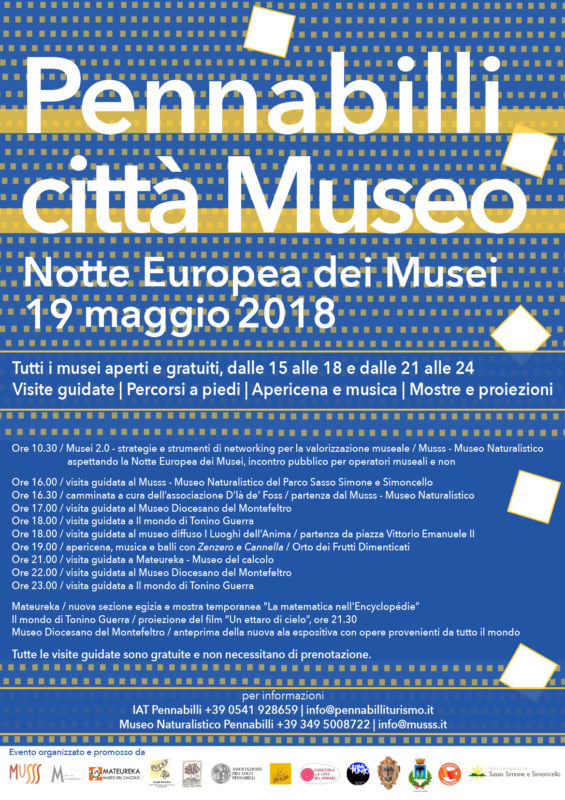 Notte Europea dei Musei 2018